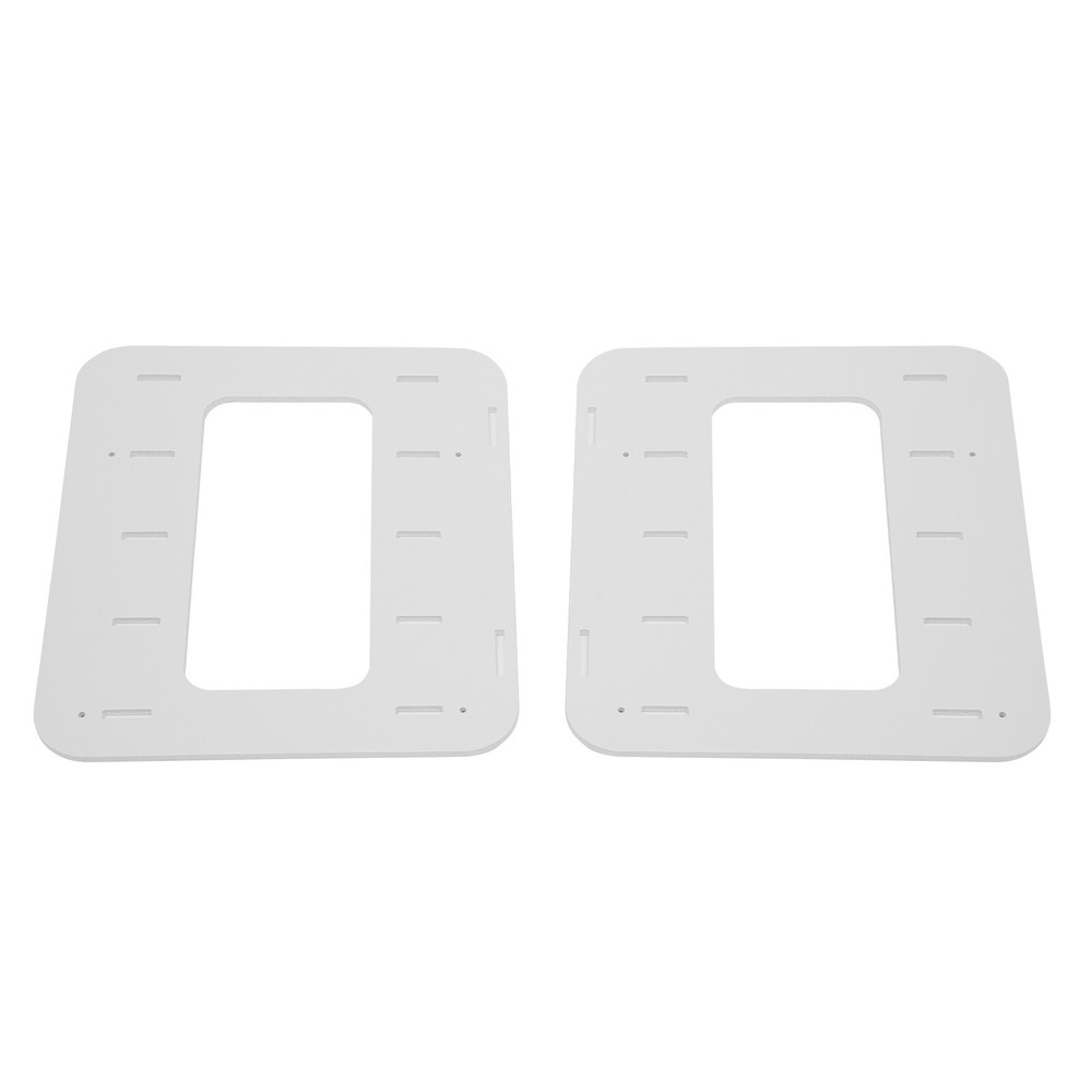 White Desktop Organizer Desktop File Holder File Organizer Modern Rectangular