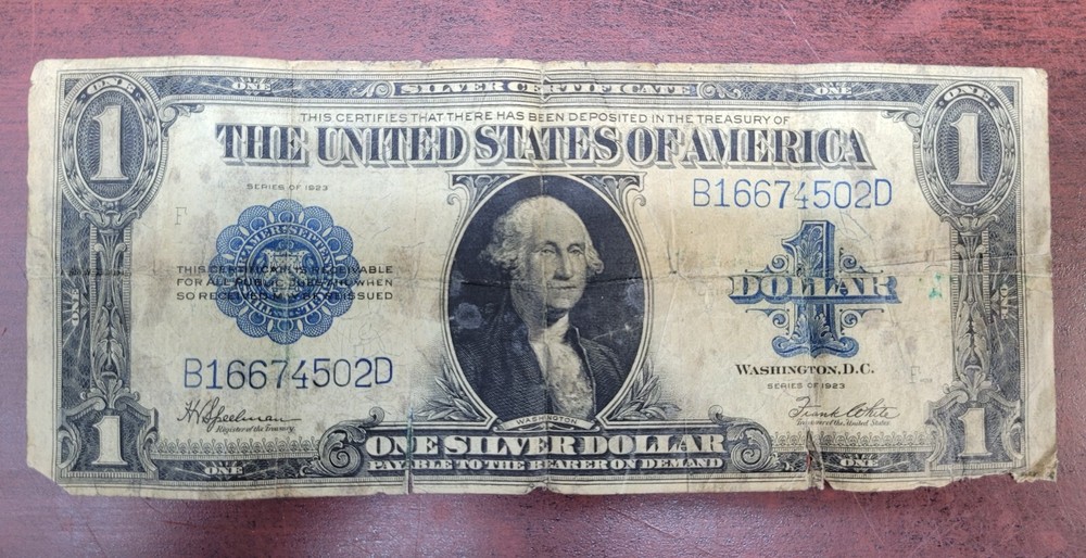 1923 $1 Horse Blanket Silver Certificate