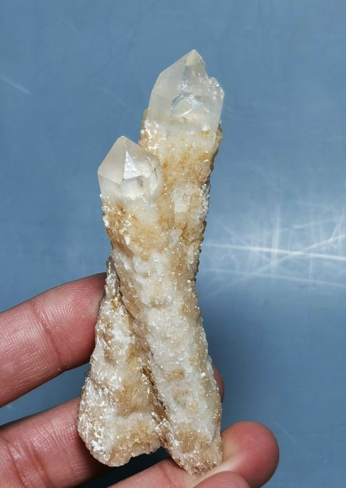 Rare Himalayan Quartz Crystal Cluster Specimen