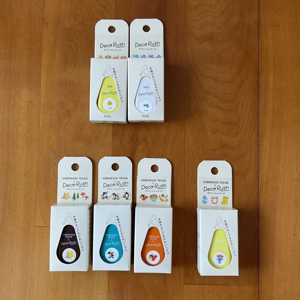 Decorash Hobonichi & Limited Edition Design 6-Piece Set