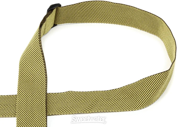 Fender Quick Grip Locking End Guitar Strap - Vintage Tweed