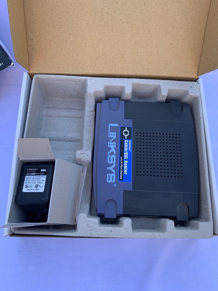 Linksys Cable/DSL Router with 4-Port Switch