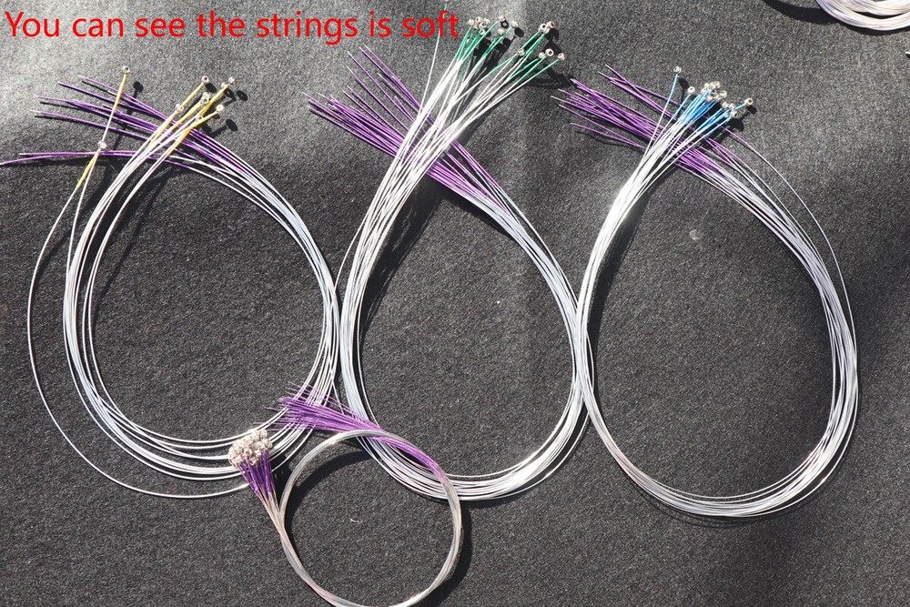 10 sets Pro Magal Violin String,Middle Soft Violin Cord E A G D string 4/4