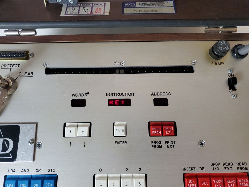 Vintage Struthers Dunn 75475 VIP EAROM Program Loader Memory Programmer - AS IS