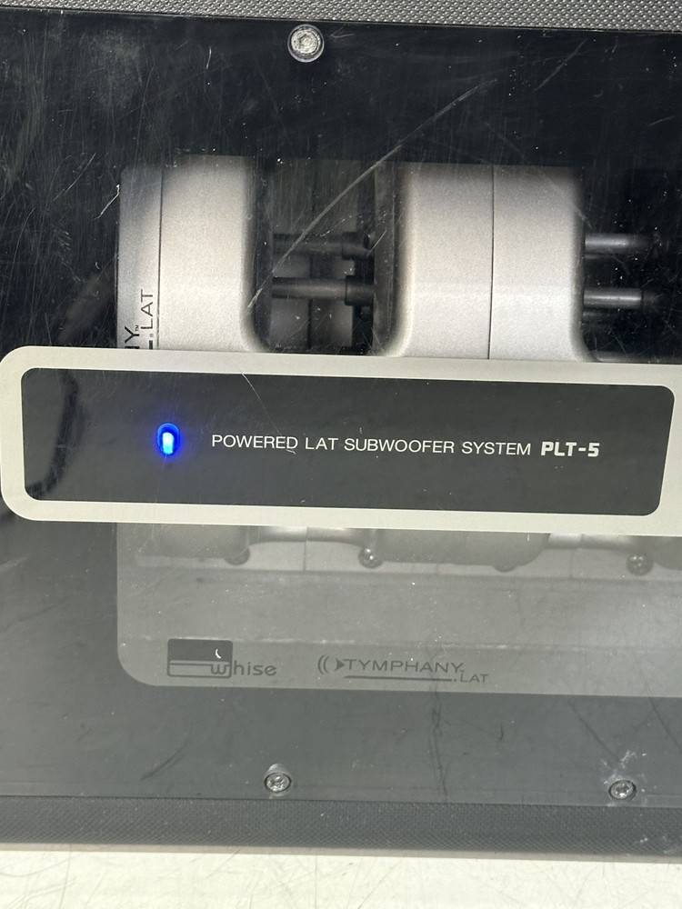 Alpine PLT-5 Powered Subwoofer System (please See Pics)
