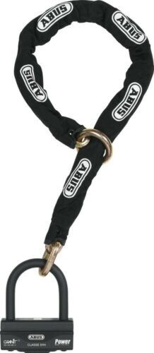 Abus Granit 58 Motorcycle Loop Chain Abus Plus Lock 12mm chain & 16mm shackle
