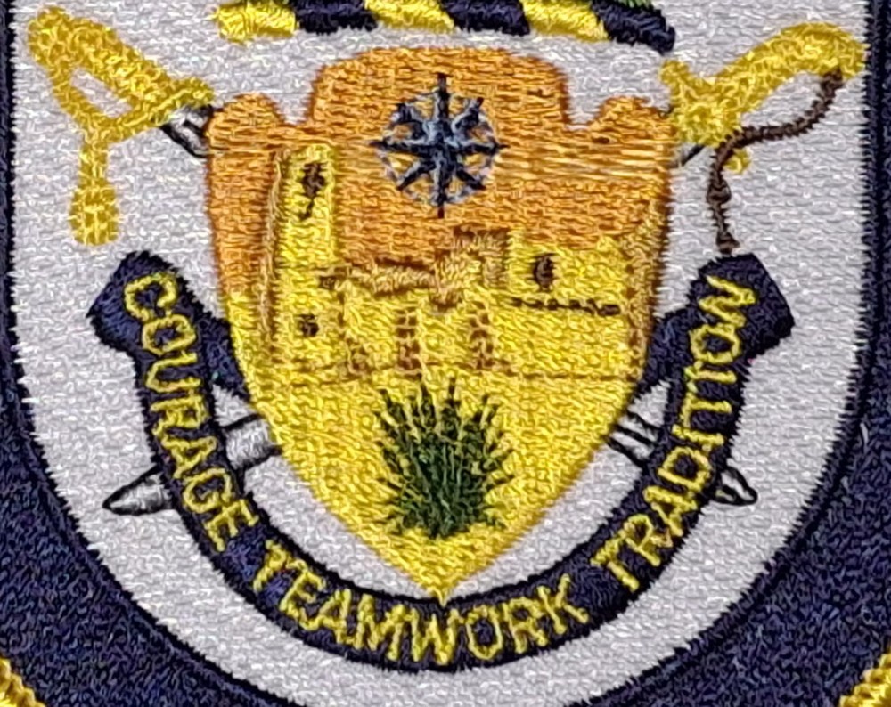 USS MESA VERDE LPD 19 "COURAGE TEAMWORK TRADITION" SHIPS PATCH