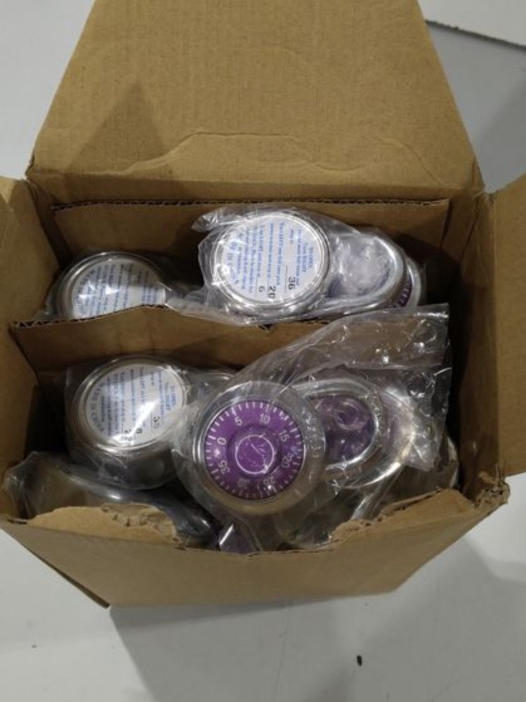 LanuBe Standard Dial Combination Lock 2 inches.Wide, with Different Combinations