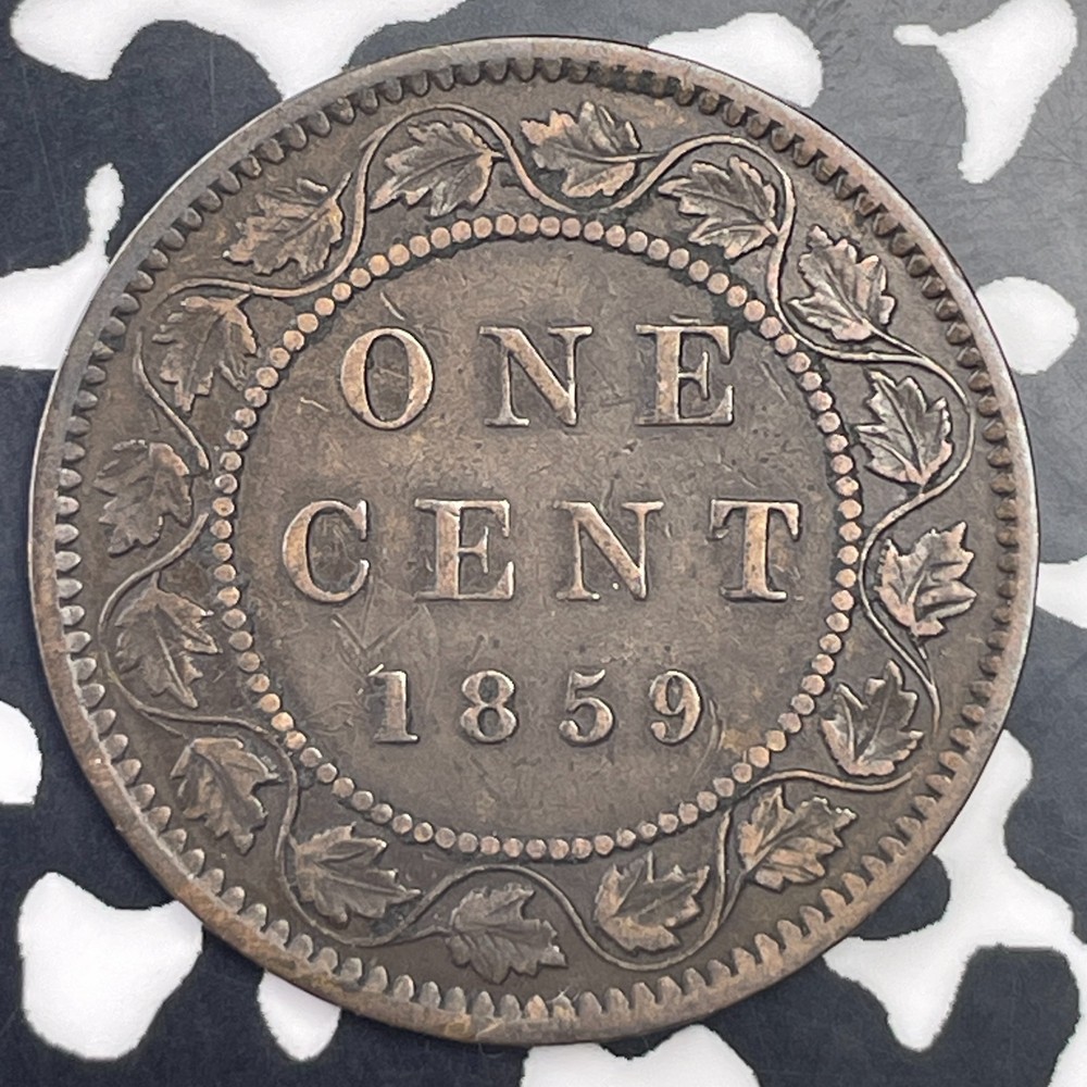 1859 Canada Large Cent Lot#C1363 Nice!
