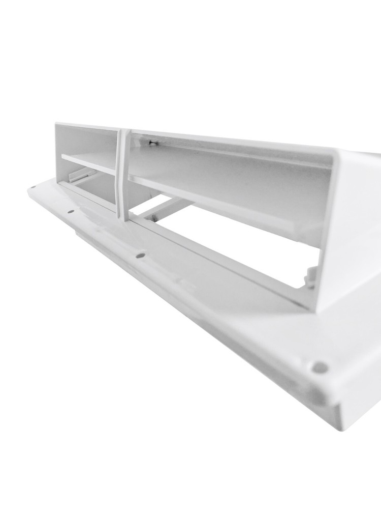 Mobile Home - RV Exterior Sidewall Range Hood Vent with Damper - White - Camp'N