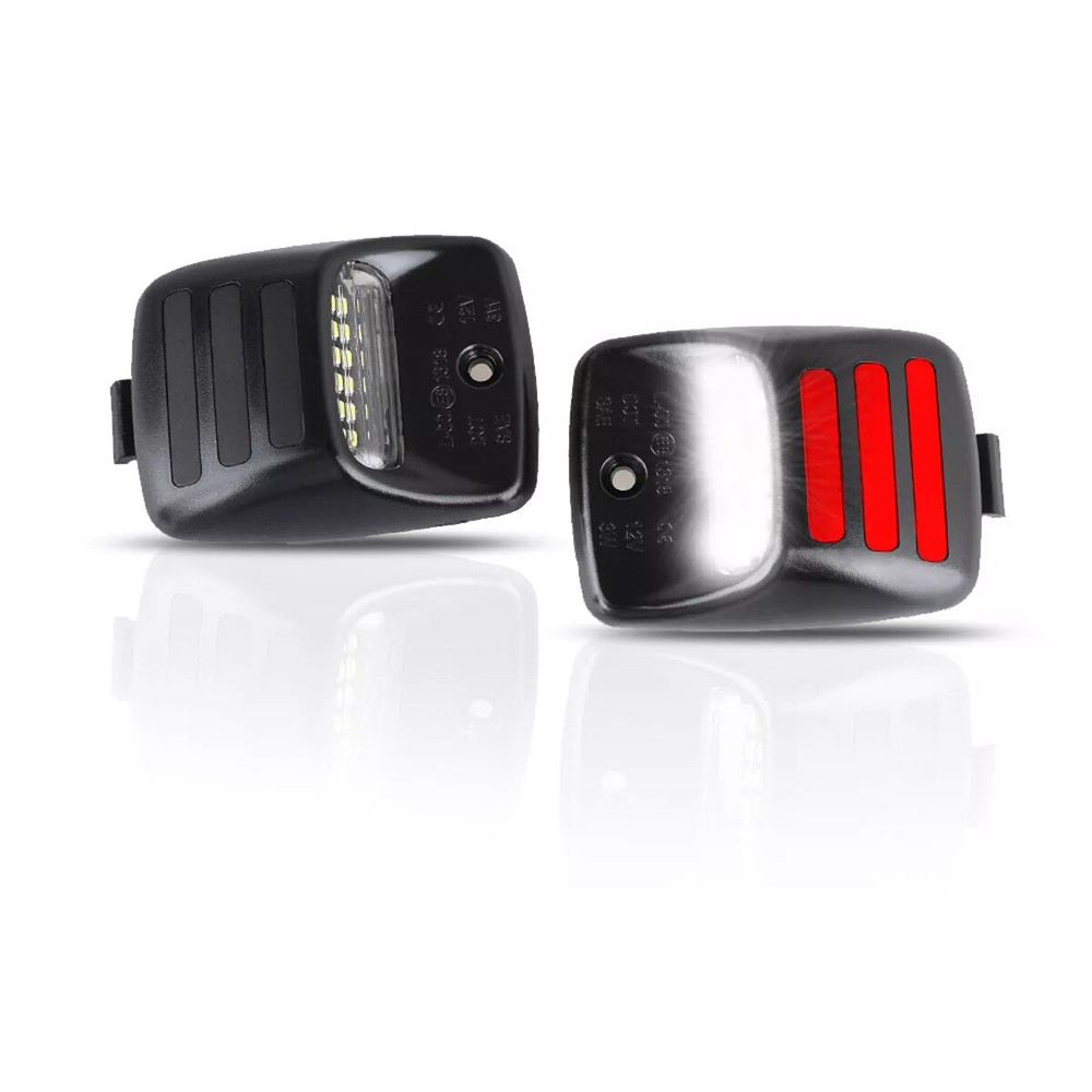 2X LED License Plate Light Tag Lamp For Toyota Tundra 2000-2013 Tacoma 2005-2015