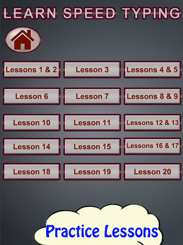 Learn Speed Typing - Typing Faster Made Easy - Software (Windows or Mac)