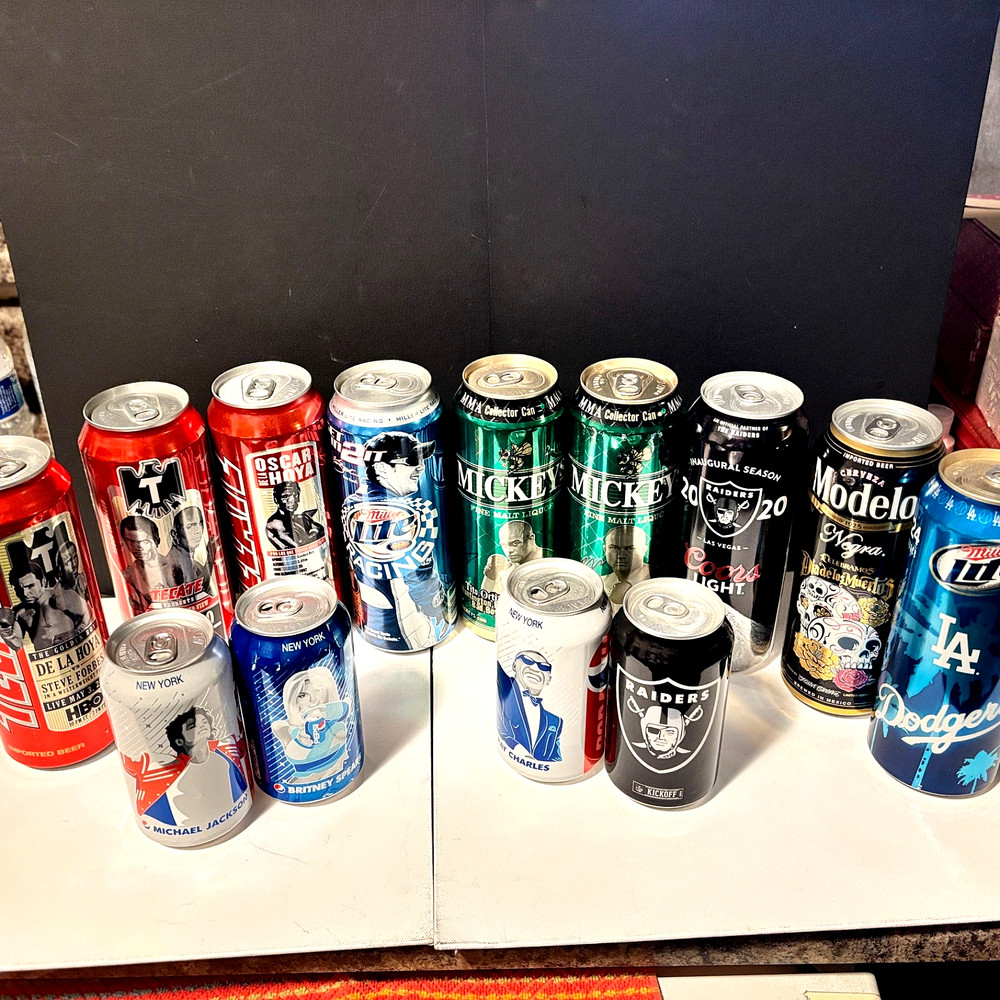 Collectible Beer Cans & Pepsi