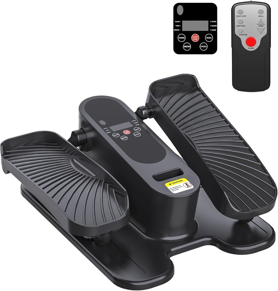 - Quiet Motorized Leg Exerciser with Smart Remote, 12-Speed Manual Programs A...
