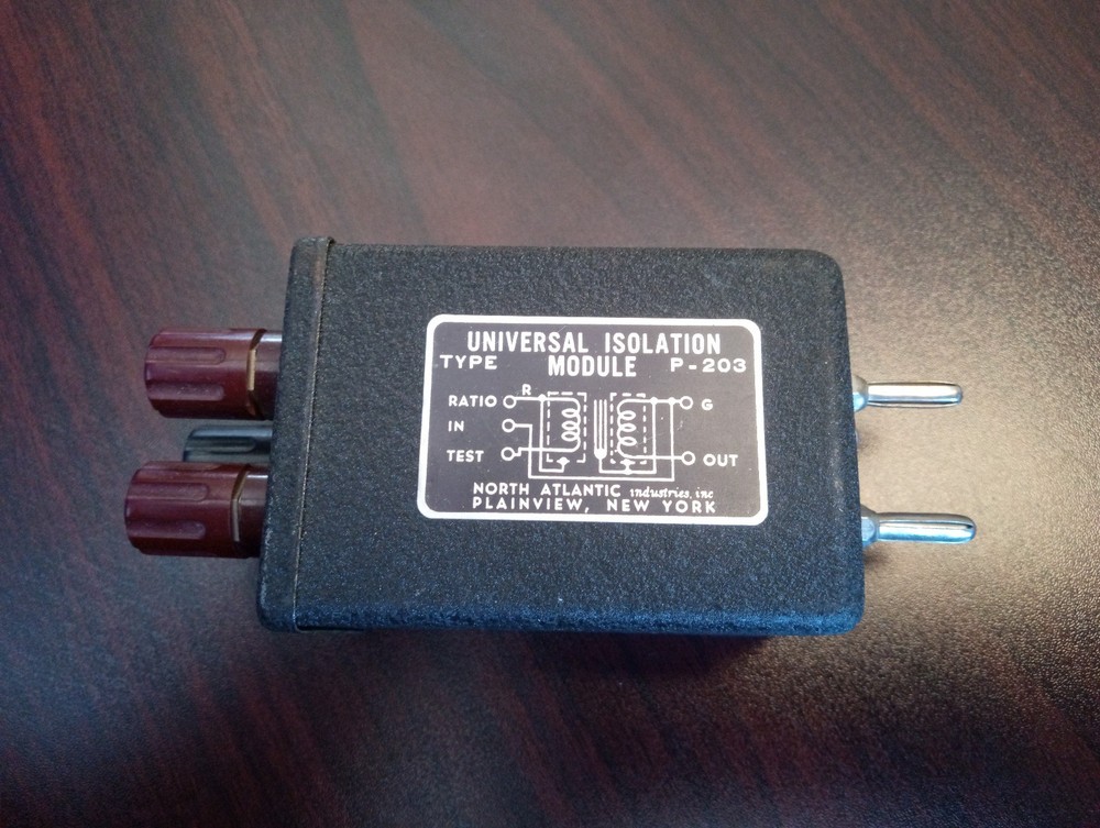 North Atlantic Industries, Ind.  UNIVERSAL ISOLATION MODULE Type P-203