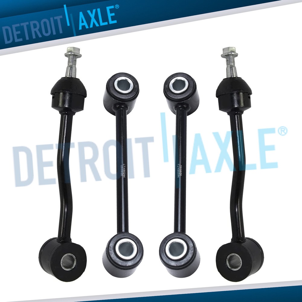4 Pc Front & Rear Driver & Passenger Side Stabilizer Sway Bar Link Kit for Jeep