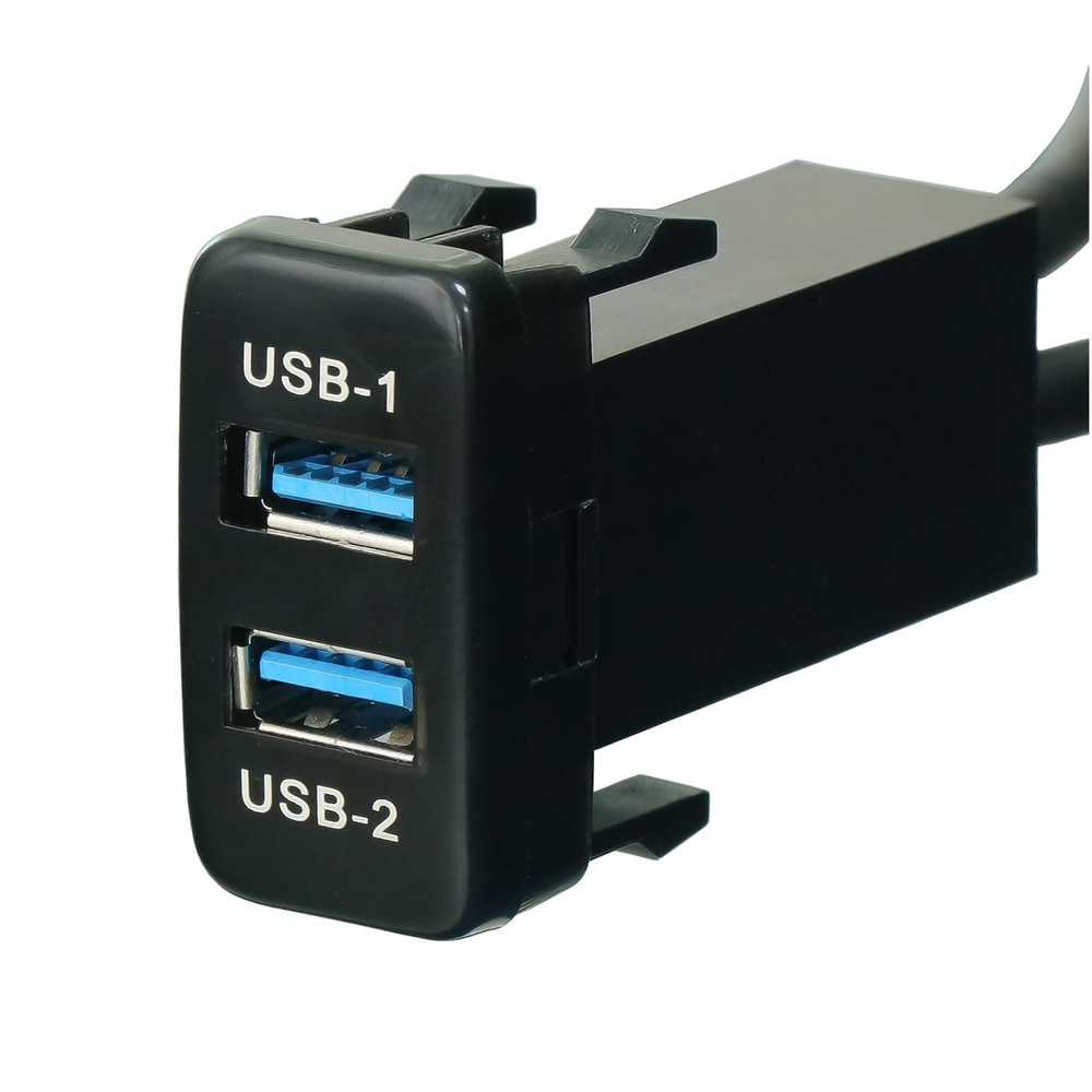 High-Speed 3.3FT USB 3.0 Flush Mount Extension Cable for Car Upgrades