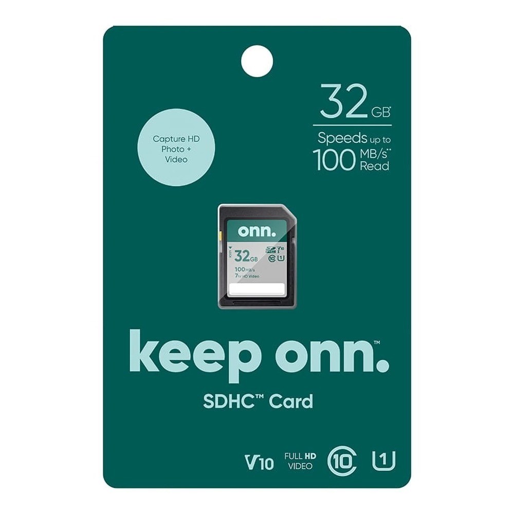 32GB Class 10 U1 SDHC Flash Memory Card