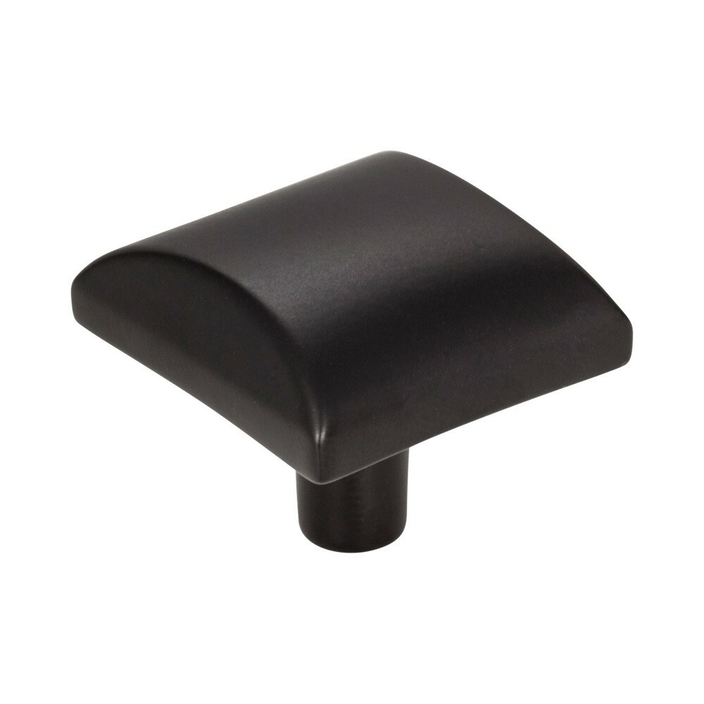 Matte Black Contemporary Square Kitchen Cabinet Knob Pull Vanity Closet 525MB