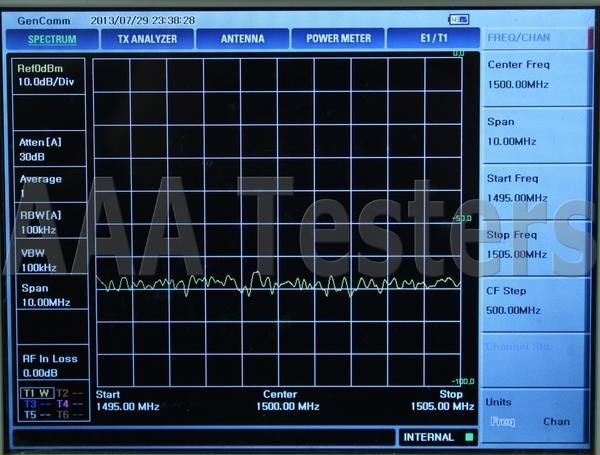 GenComm GC7105A Base Station & Cable Antenna E1 T1 Interference Analyzer WIBRO