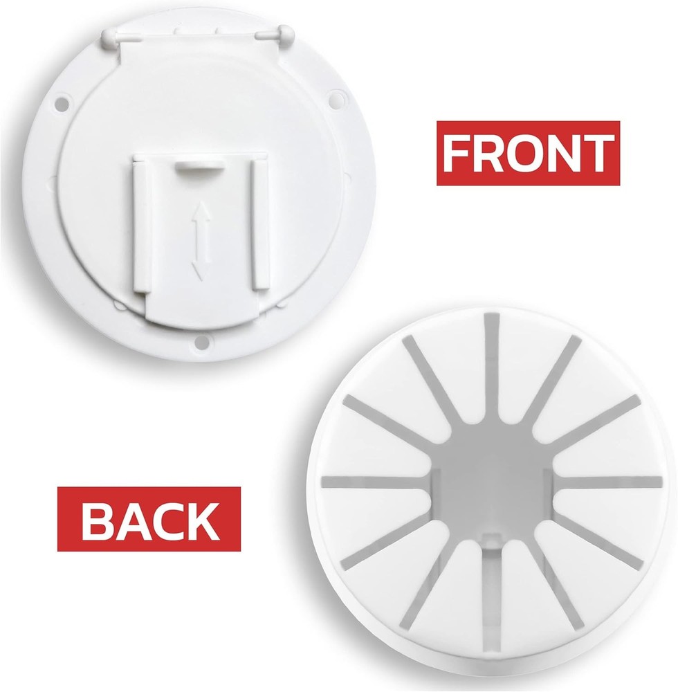 NU-SET | RV Electrical Cable Hatch | | 1 Pack, White