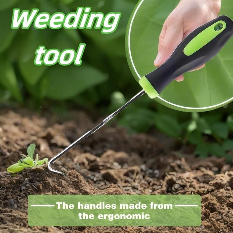 Ergonomic Root Remover for Lawn, Patio Gravel, Effortless  Weed Puller Tool