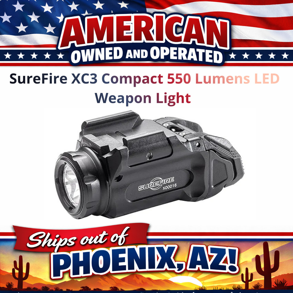 SureFire XC3 Compact 550 Lumens LED Weapon Light