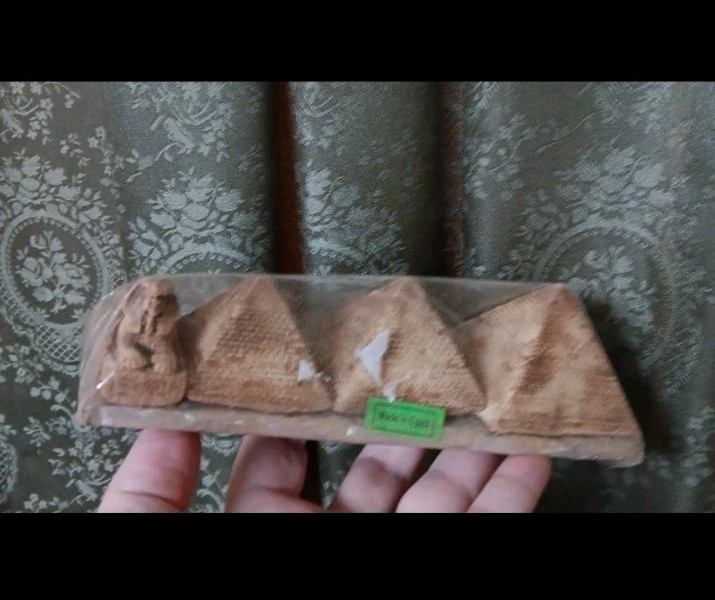 three great pyramids & sphinx ancient Egypt Egyptian miniatures archeology neat