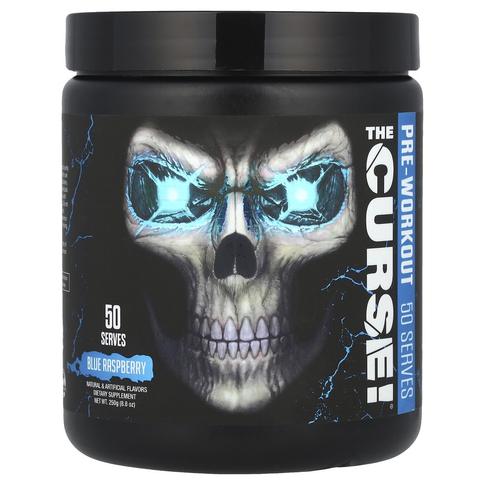 The Curse!® Pre-Workout, Blue Raspberry, 8.8 oz (250 g)