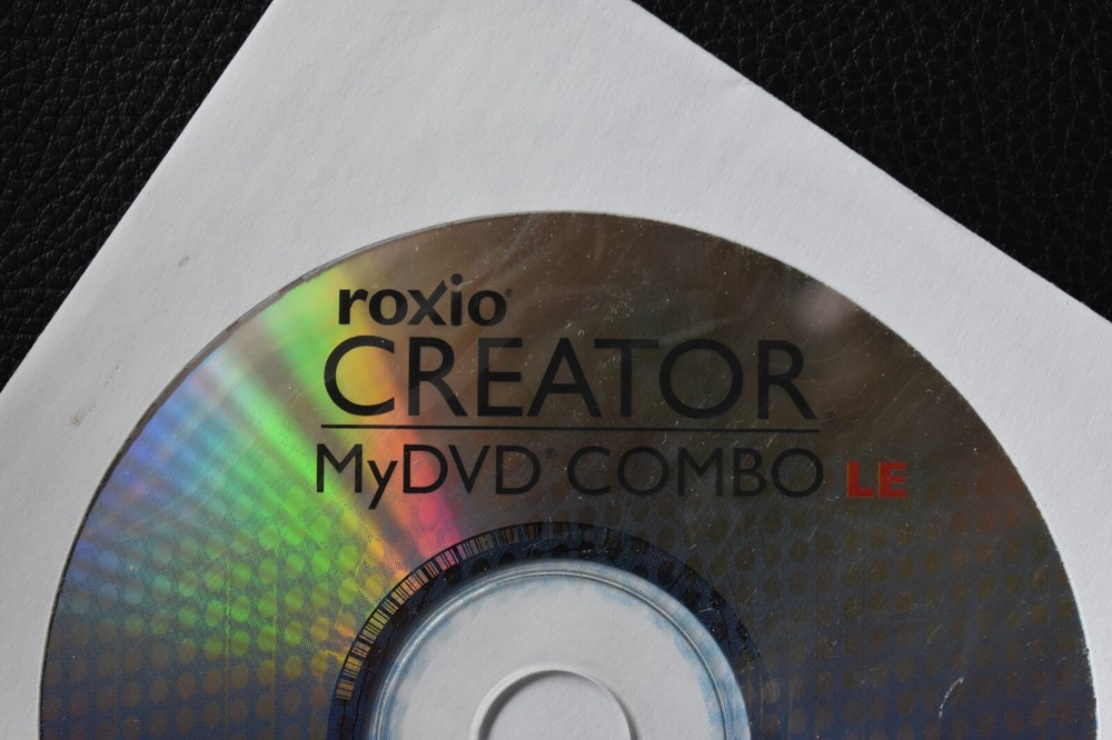 Roxio Creator MyDVD Combo LE CD