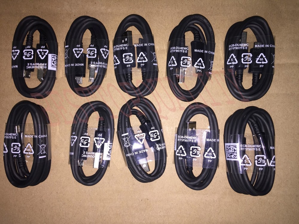 LOT 10 x SUPER QUALITY Rapid Charge Micro USB Charging Cable For Samsung Android