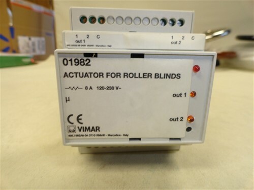 VIMAR ACUATOR FOR ROLLER BLINDS 01982 MARINE BOAT