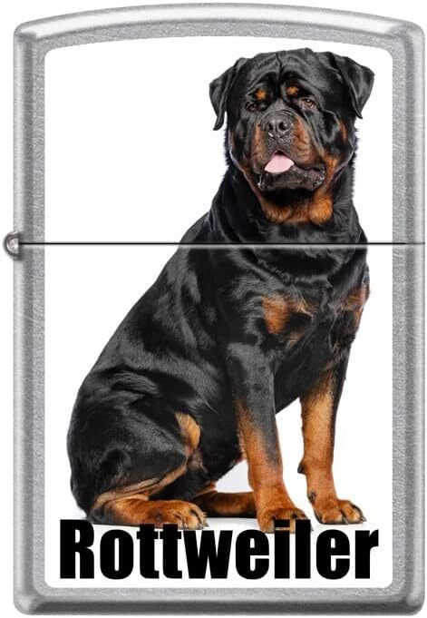Zippo Lighter- Personalized Engrave Rottweiler #Z5370