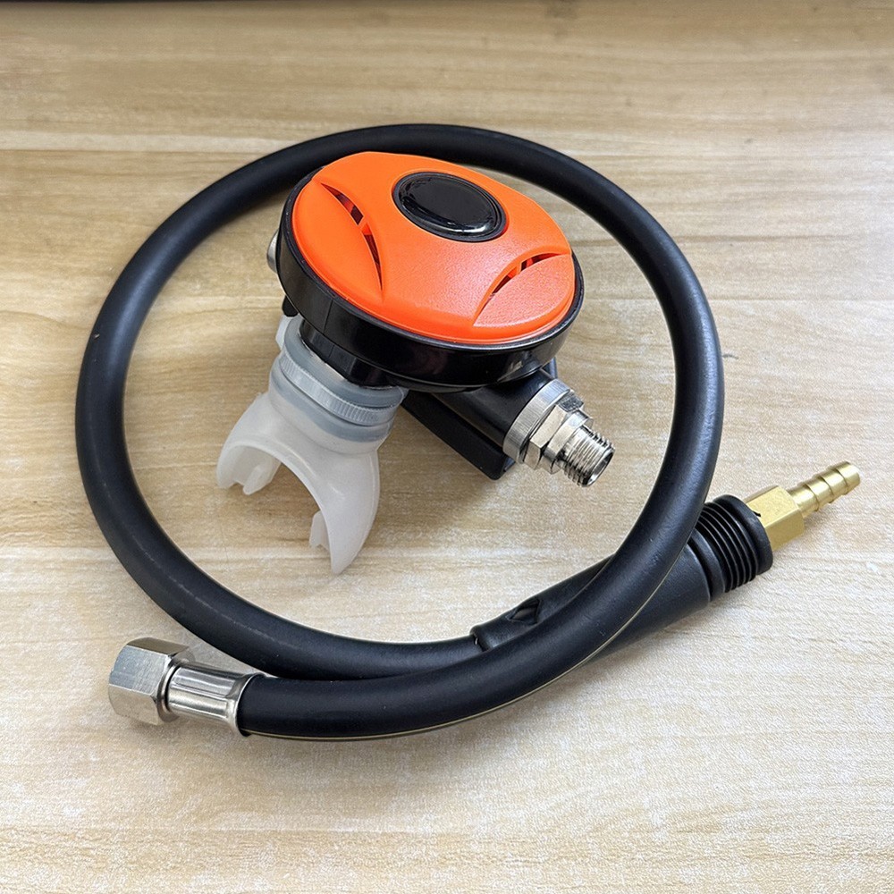 Scuba Diving Second Stage Regulator Non-adjustable with Hose for All Divers