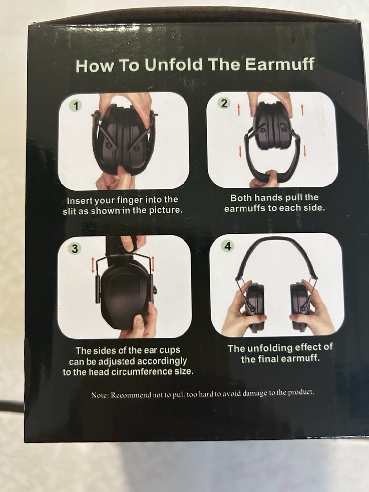 Protector For Shooting Maximum Hearing Retection