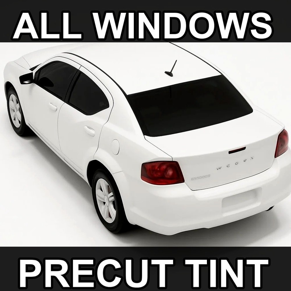 Fits Dodge Avenger 2008-2014 Precut Window Tint Kit All Windows Computer Cut