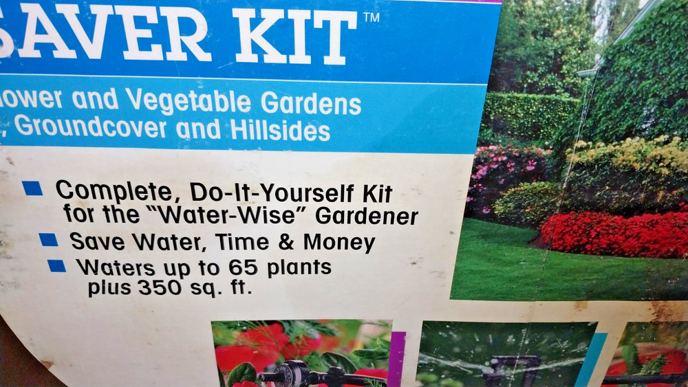 Raindrip Drip Watering Plus Super Saver Kit #93085/R538D 200ft Irrigation System