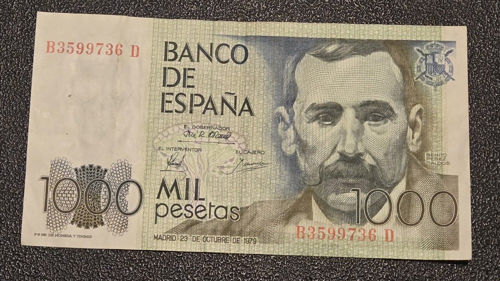Spain 1,000 Pesetas 1979