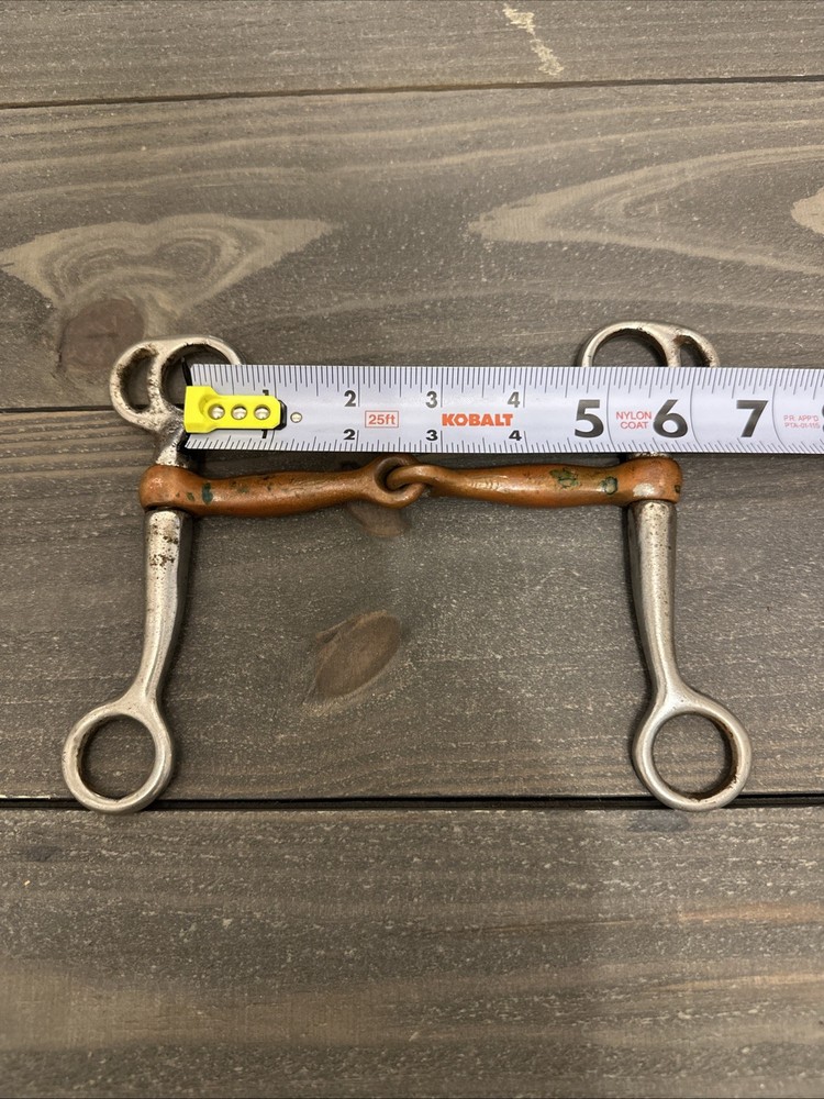 5-inch Tom Thumb Snaffle Copper Mouth bit