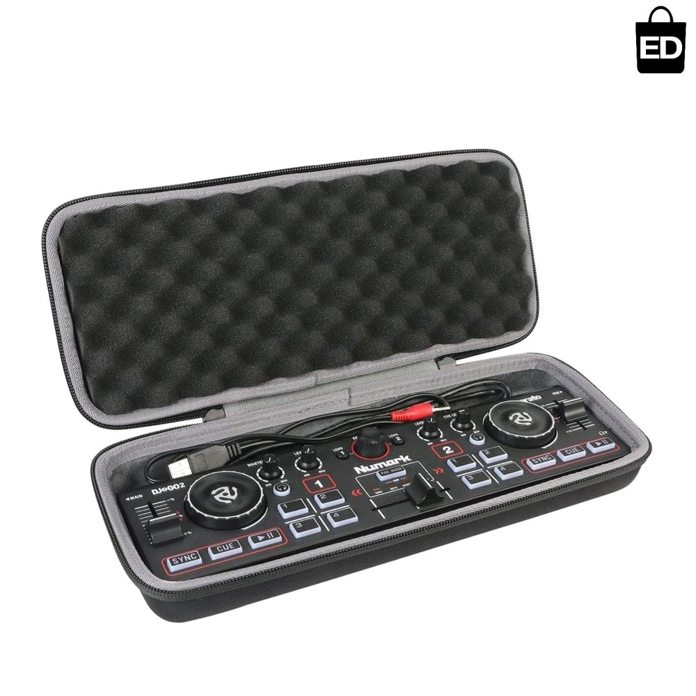 Exquisite Hard Case for Numark DJ2GO2 Touch DJ Controller - Velvet Lining Inside
