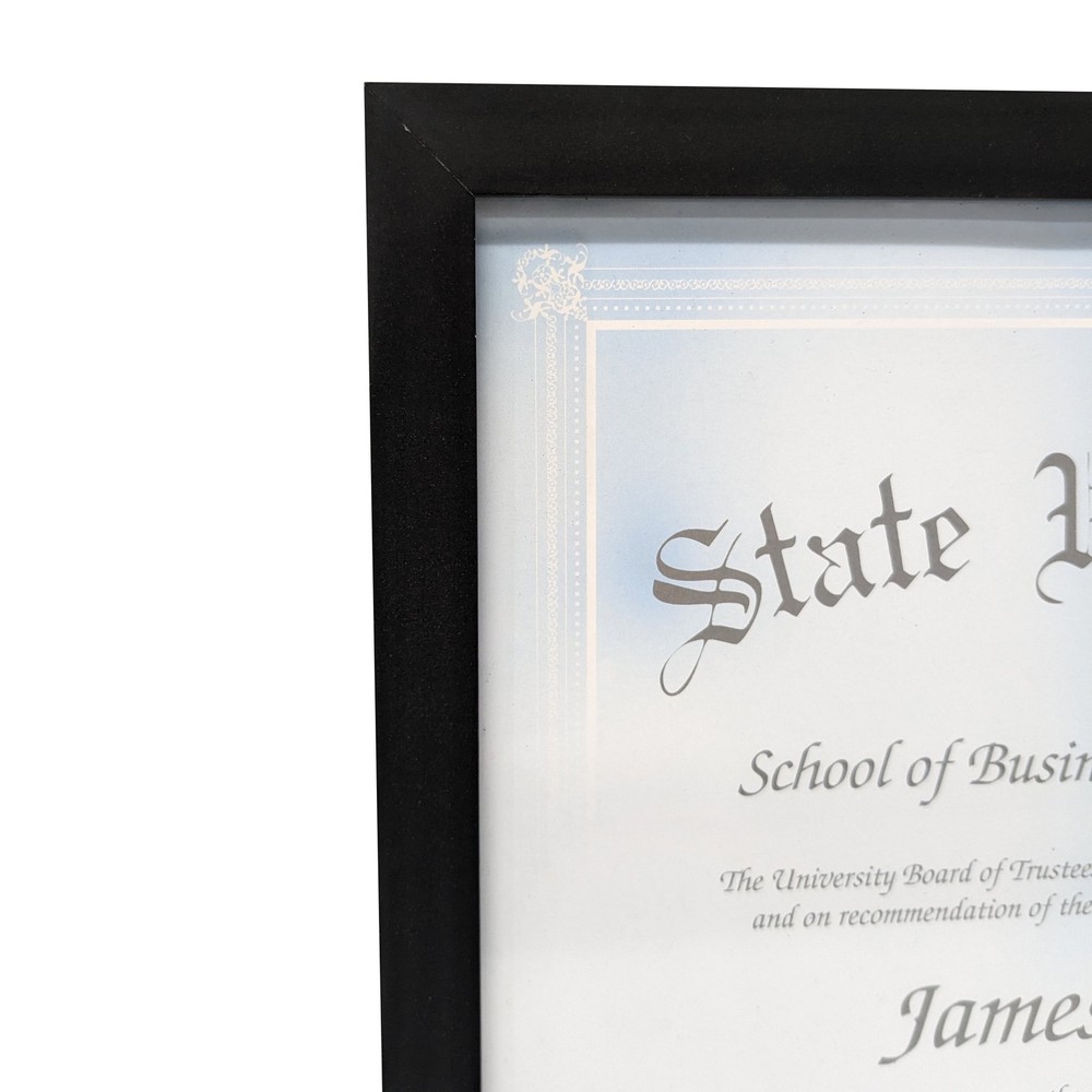 (2 pack) Mainstays 8.5x11 Document Picture Frame, Black