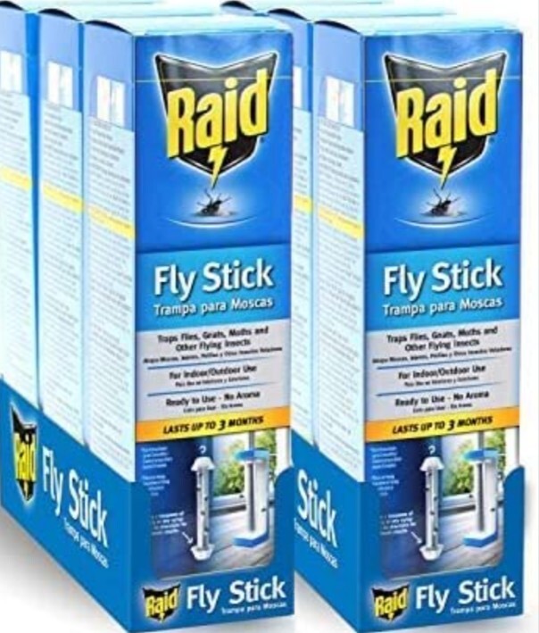 Raid Jumbo Fly Stick (Pack of 6)
