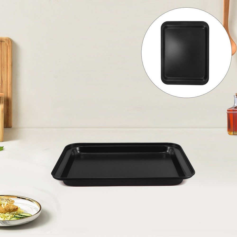 Rectangular Non-stick Baking Pan Metal Sheet Nonstick Bread Brownie