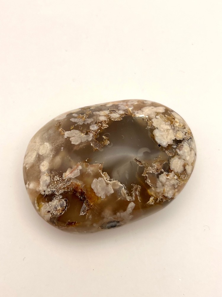 Flower Agate Palmstone