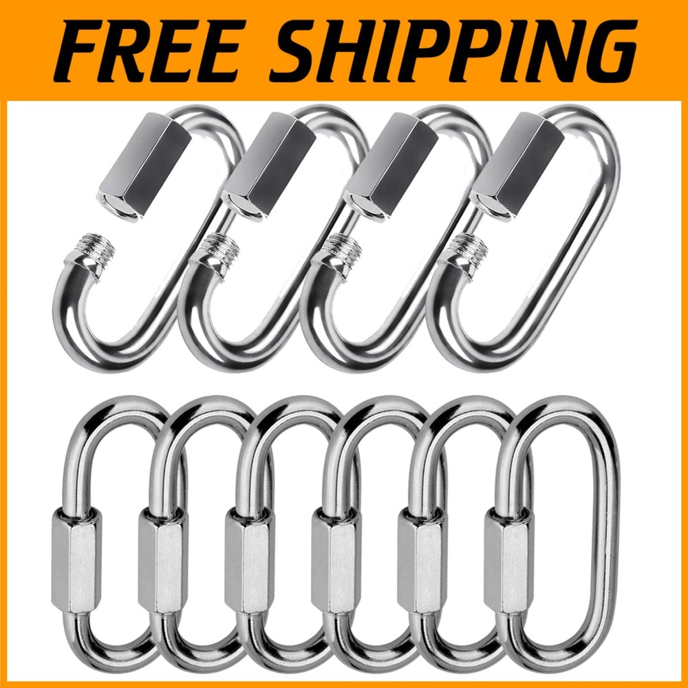 Locking Carabiner for Swings - Rust-Free, 1200lb Capacity