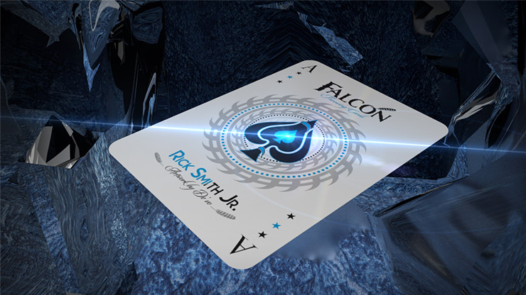 Ice Falcon Throwing Cards by Rick Smith Jr. and De'vo - Magic