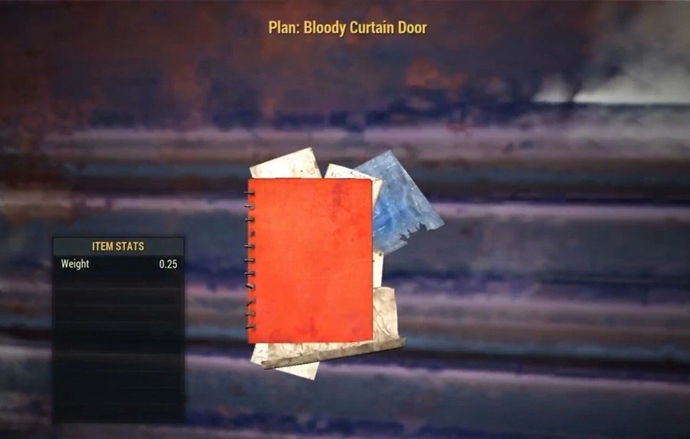 (Xbox) Bloody Curtain Door Plan