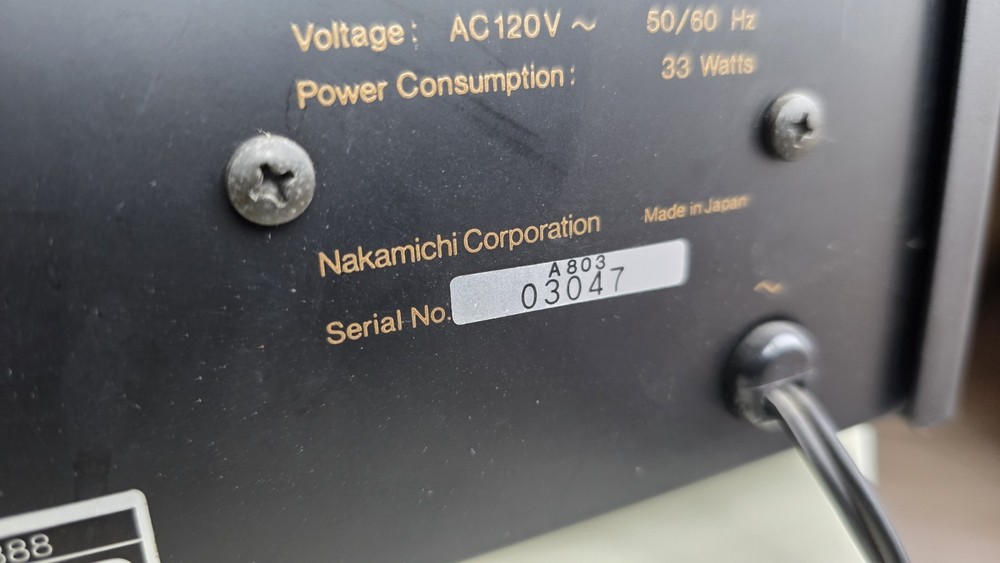 Nakamichi RX-303 Unidirectional Auto-Reverse Cassette Deck.