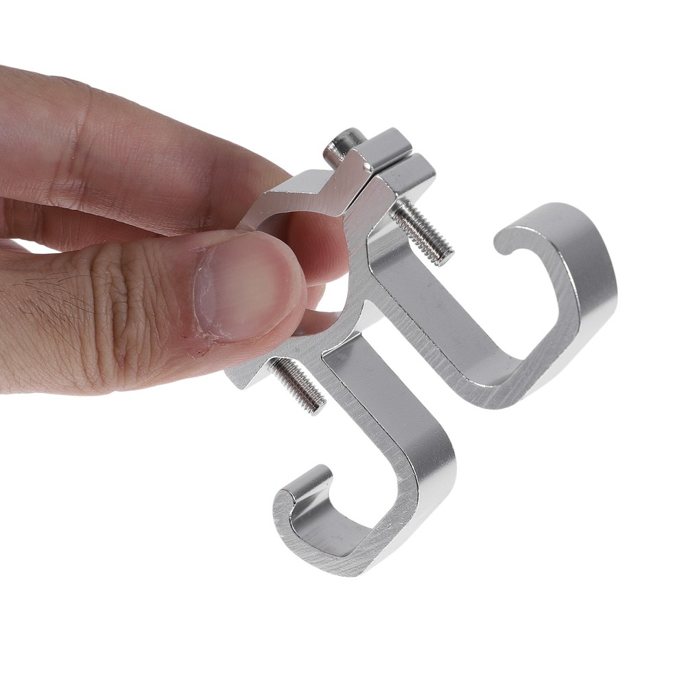 Double Motorcycle Hook, Hex Key, Gasket 1 Set Silver