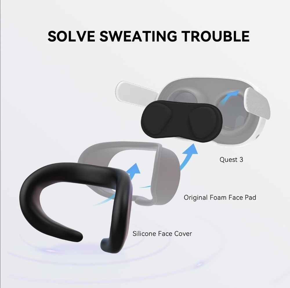 Mojoxr FACE COVER & LENS BUNDLE , BLACK